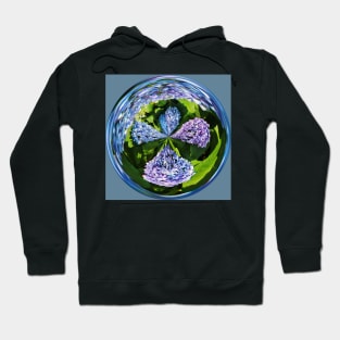 Hydrangea Cross Hoodie